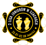 2 liga juniorów w szachach - logo.